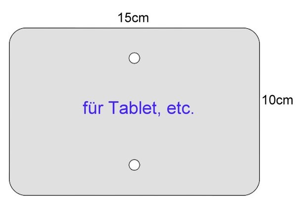 FIX-Plate 71-02 (15cm/10cm)